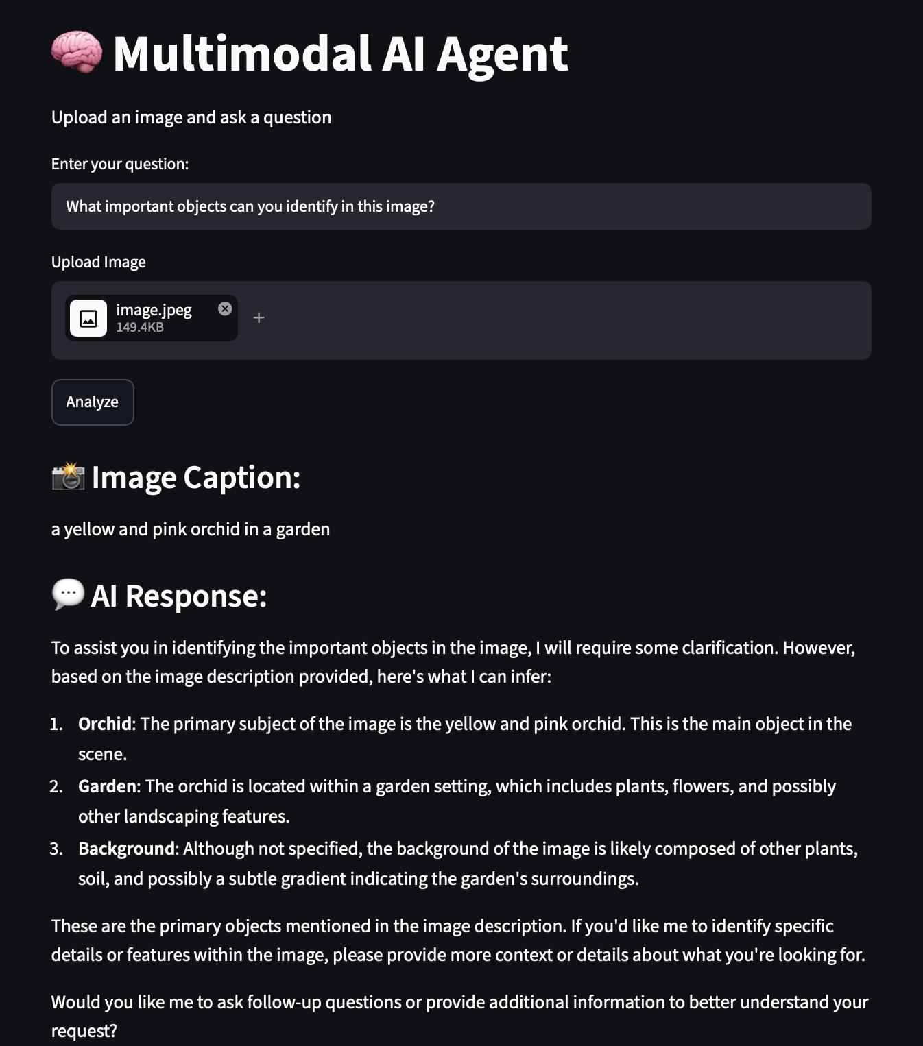 Multimodal Agent Frame